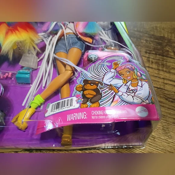 Barbie Extra Fashion Dolls 5-Pack 6 Pets & 70 Styling Pieces Clothes Accessories - Picture 9 of 11